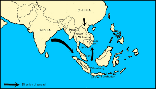 Spread in Southeast Asia
