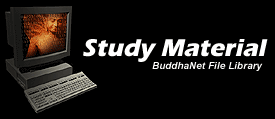 Buddhist Study Material